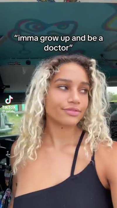 She’s playing Poverty Simulator