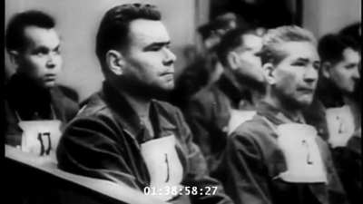 Belsen Concentration Camp War Crimes Trials in different black n White settings to see which colorizes better.