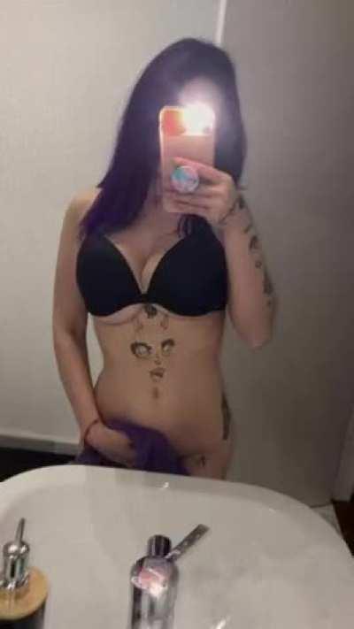 These boobs will be your target in the bathtub daddy