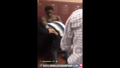 Teen holds his own against group at school