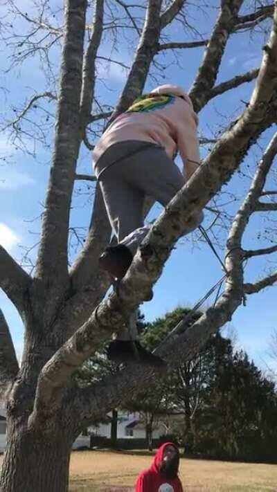 What could go wrong trying to swing