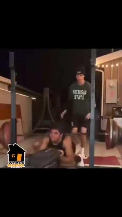 Regardless of the weight, don’t be too proud to use a spotter.