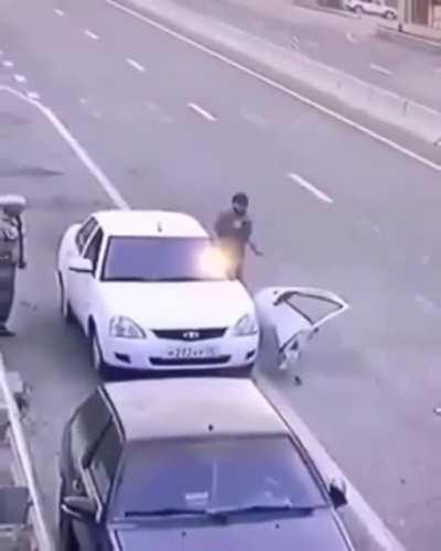 I will open the door without looking back. what could go wrong?