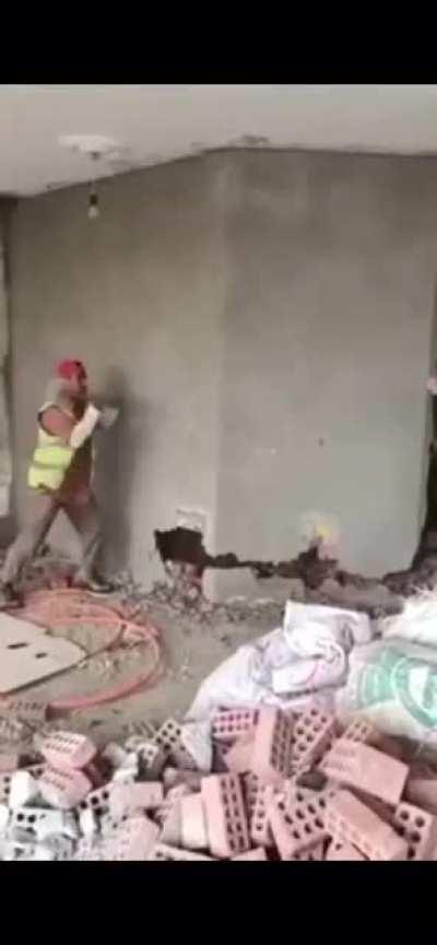 Horrible timing to cross