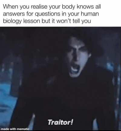 How dare you betray me