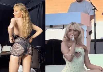 Sabrina Carpenter is hot from both sides