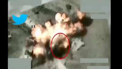 Saudi Air Force destroys Houthi tank and a vehicle carrying rockets and vehicle with weapon in Yemen/Saada/Marib (date unknown)