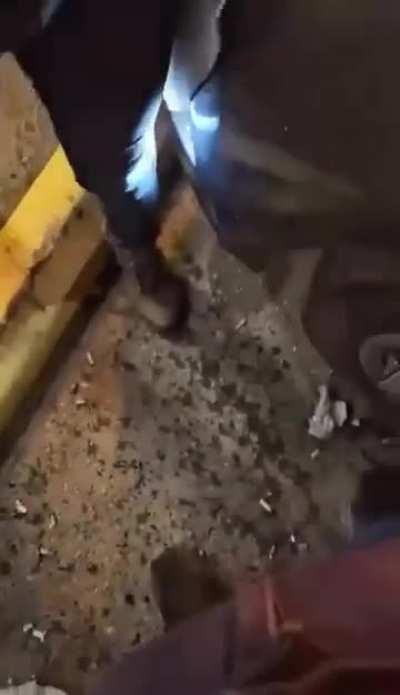 Racist business owner hits female barkeep 