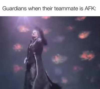 Wonder what it’s like from the POV of the raid boss