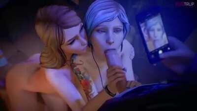 Rachel and Chloe working together (Fugtrup)