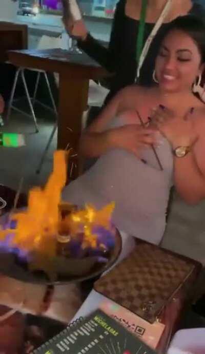 Collateral damage to the friend.