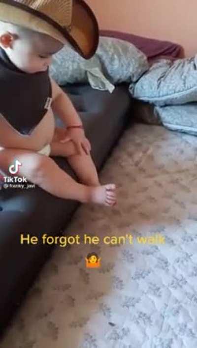 Kid Faceplants into tablet