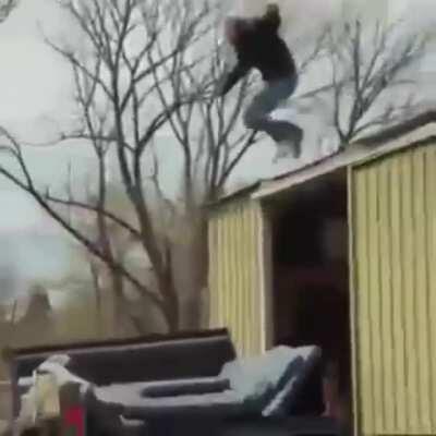 Trying to catch a moving truck