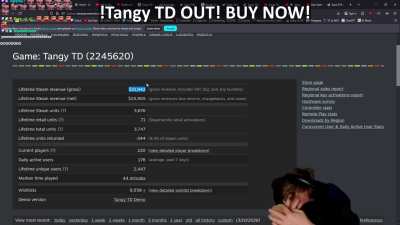 Game dev checks how much money his game made 30 hours after release after working on his game for 4 years