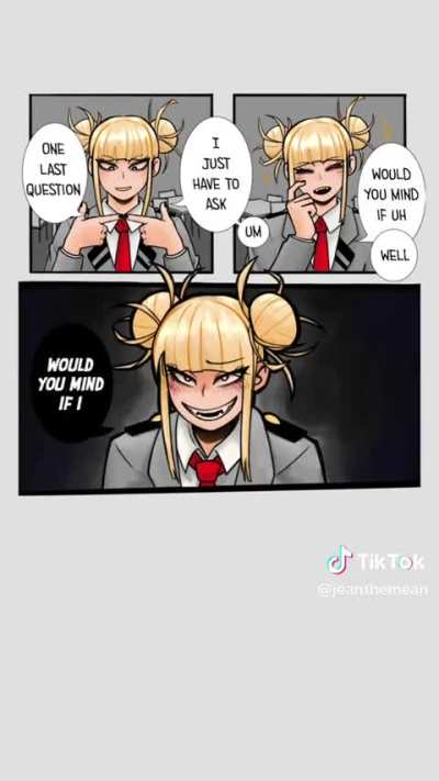 Her GF is used to the strange flirting (unlike everyone else)