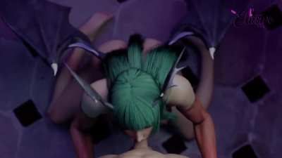 Lili as Morrigan (Elusive_NSFW) [Tekken x Darkstalkers]