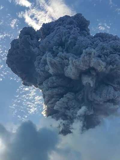 Ile Lewotolok erupts after 100 years