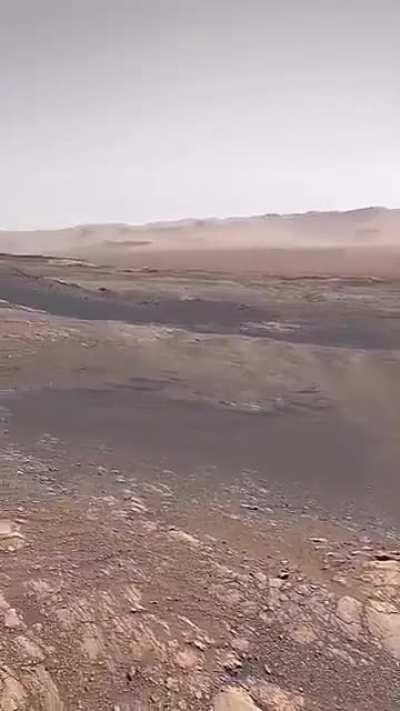 The highest resolution panorama of Mars to date from the Curiosity rover. Link to 360 panoramic in comments Credit: NASA/JPL-Caltech/MSSS