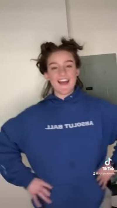 Having some fun showing my boobies