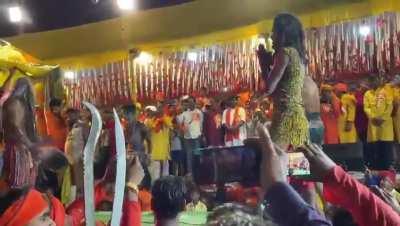 The stage couldn't bear it.