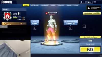 Yungllama Moan Fortnite Rage