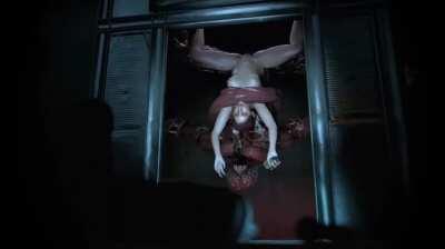 Claire fixed the elevator with help from a Licker (ZMSFM)