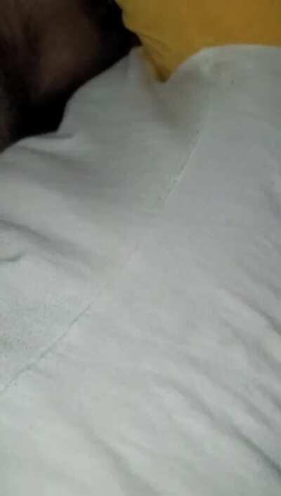 sucking bbc for a video sent to hubby:)