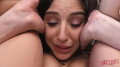 Abella Danger anal full nelson