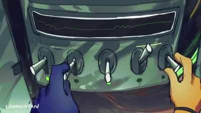 Quando tem duas pessoas na elétrica para consertar