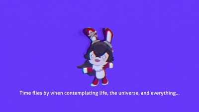Time Flies by When Contemplating Life, the Universe, and Everything...