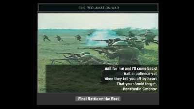 The Reclamation War Super Event (Fan Made) (Soviet Union)