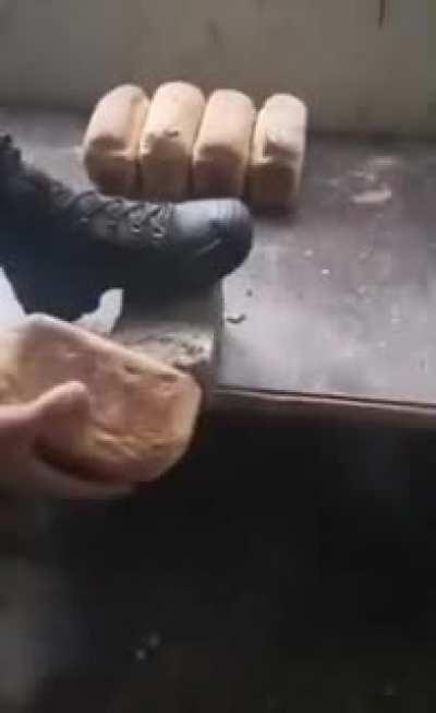 Russian army bread vs brick