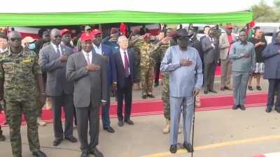 How credible is the president of South Sudan pissing himself?