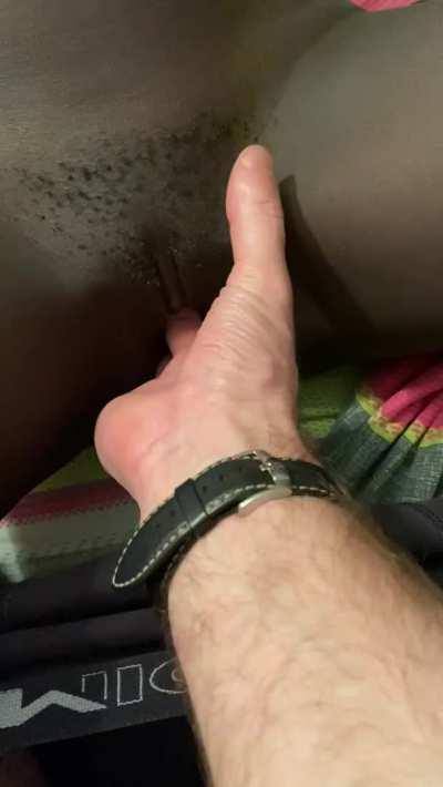 And he better lick his fingers after