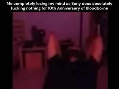 I literally am hoping that it will be only a meme and we will get ANYTHING bloodborne related