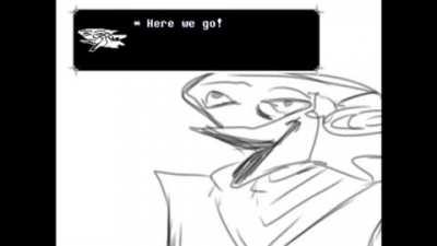 Berdly and Ralsei have a Staring Contest