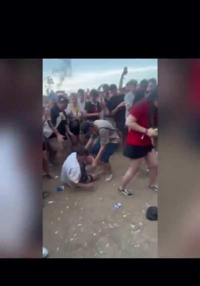 Stagedive gone wrong