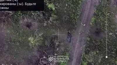 Russian counterattack near Bakhmut was destroyed by the 3rd Assault Brigade with heavy artillery. September 2023.