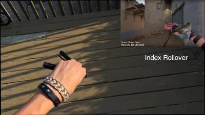 I replicated the ButterflyKnife combo IRL