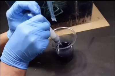 Когда пришел домой.