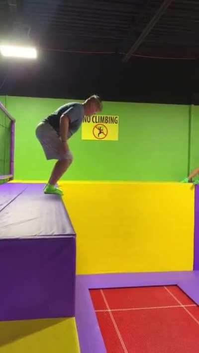 Trampoline for the win!