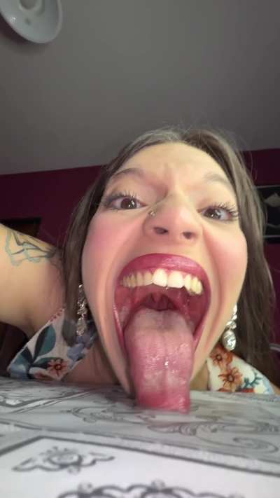 Don’t worry … I won’t swallow you…