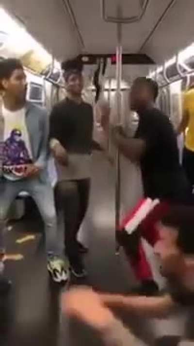 In the New York subway