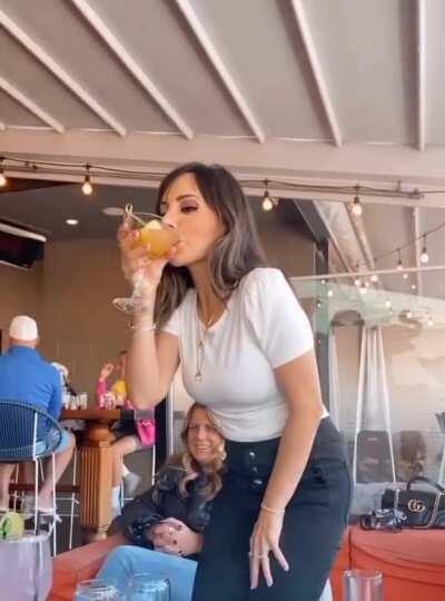 The cocktail wasn't as good as it looked