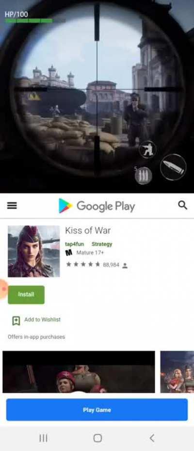 I just like it for the gameplay.