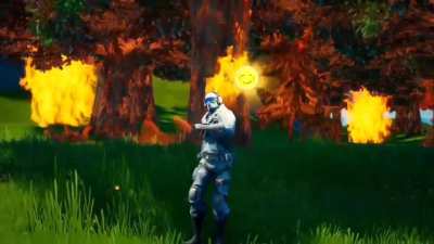 Frostbite casually commits arson