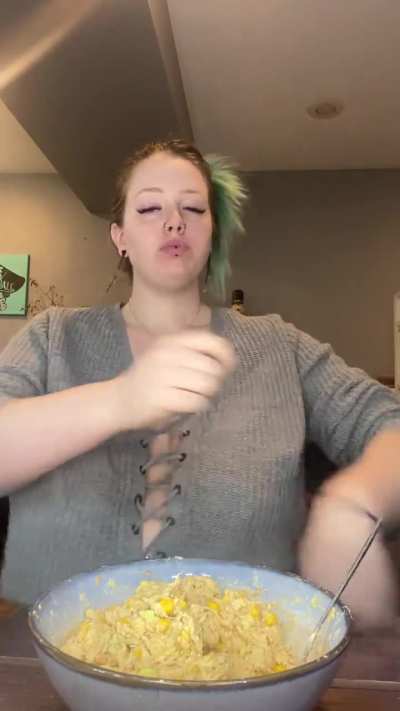 I just started my meal and I’m burping like this