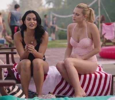 Camila Mendes and Lili Reinhart look so gorgeous together