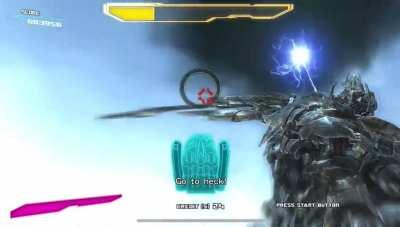 This is literally the funniest thing I have ever heard Megatron say!