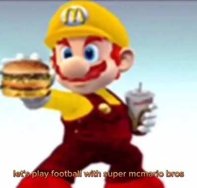 let's play football with super mcmario bros